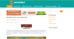 Desktop Screenshot of mariobet.org