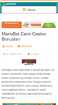 Mobile Screenshot of mariobet.org